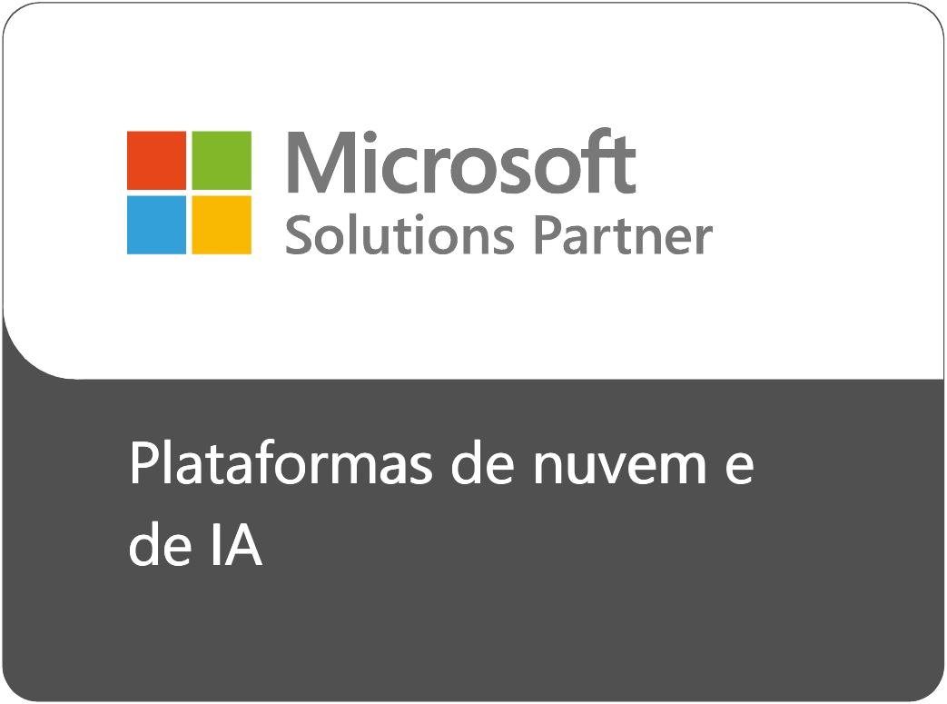 Microsoft Solutions Partner — Plataformas de nuvem e de IA